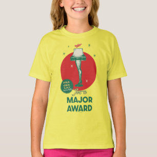 A Christmas Story Leg Lamp Major Award T-Shirt