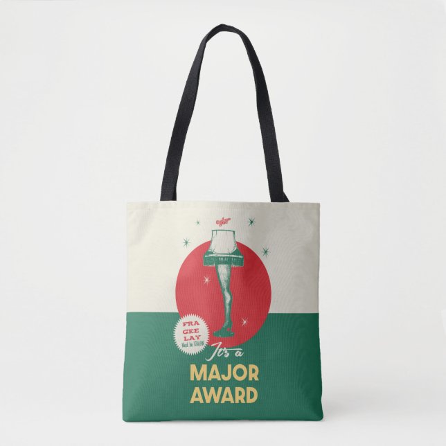 A Christmas Story | Leg Lamp Major Award Tote Bag (Front)
