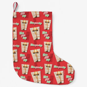 A Christmas Story   Leg Lamp Pattern Small Christmas Stocking