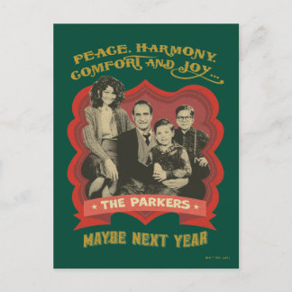 A Christmas Story | Peace, Harmony, Comfort & Joy Holiday Postcard