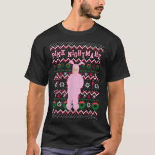 A Christmas Story Pink Nightmare Ugly Sweater 