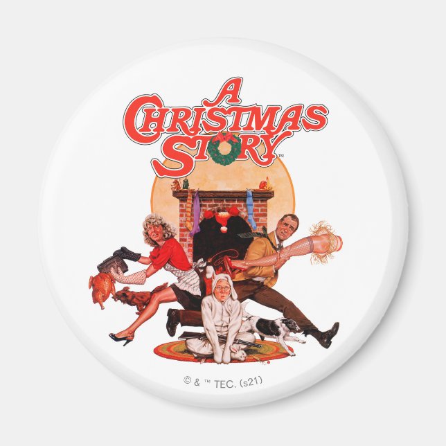 A Christmas Story Poster Art Magnet (Front)