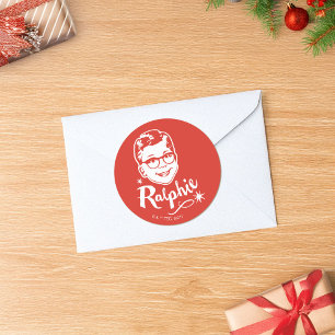 A Christmas Story   Ralphie Classic Round Sticker