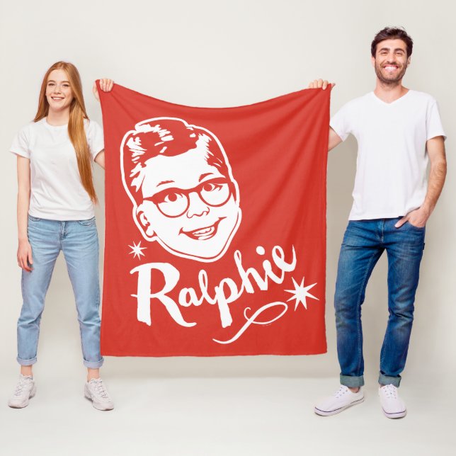 A Christmas Story | Ralphie Fleece Blanket (In Situ)