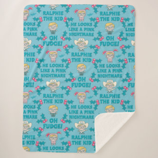 A Christmas Story | Ralphie the Kid Sherpa Blanket