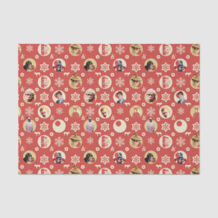 A Christmas Story Retro Snowflake Pattern Tissue Paper