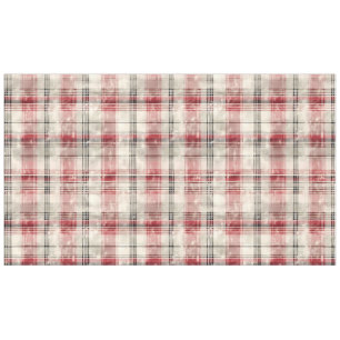 A Christmas Tartan Floral Design Series #15 Tablecloth