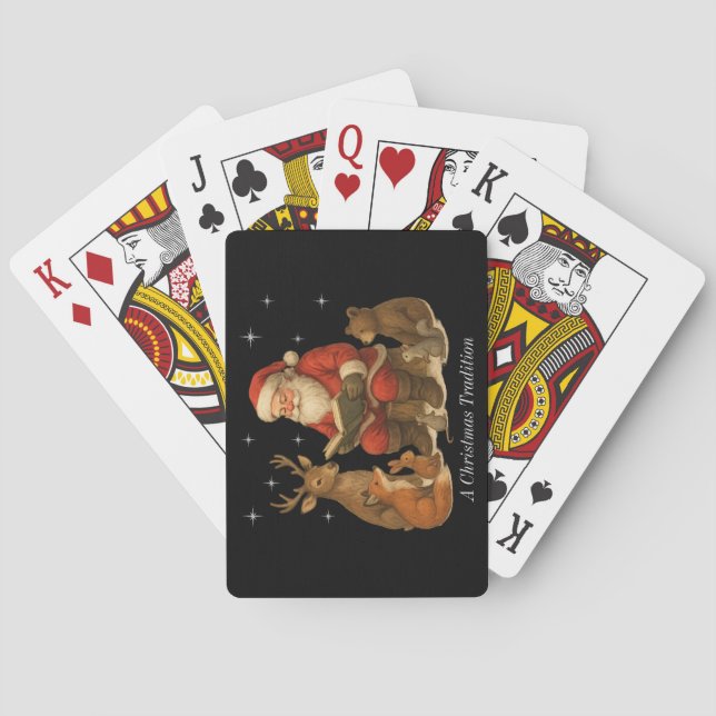 A Christmas Tradition Playing Cards (Back)