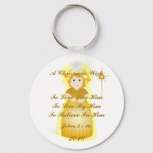 A Christmas Wish -Customise Key Ring