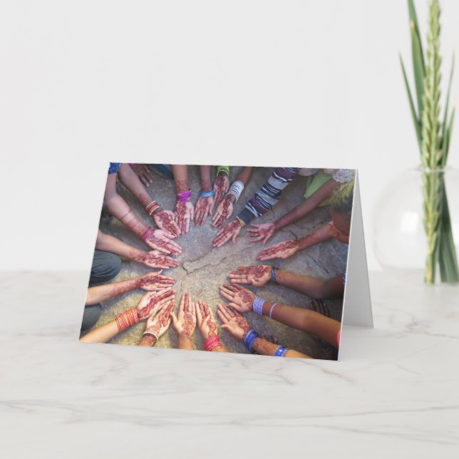 A Circle of Sisters Thank You Card (Front)