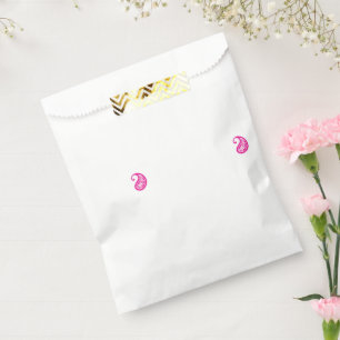 A circular logo featuring a heart symbol, embodyin favour bags