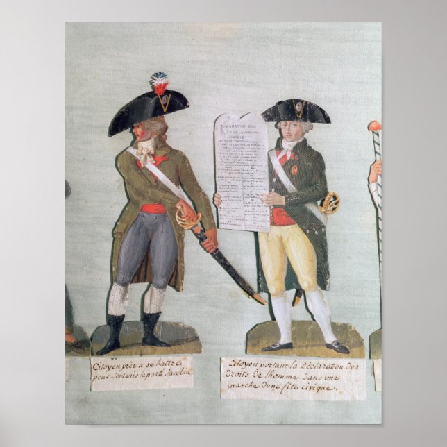 A Citizen Ready to Fight and a Citizen Poster (Front)