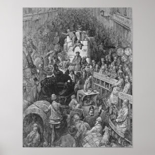 A City Thoroughfare Poster