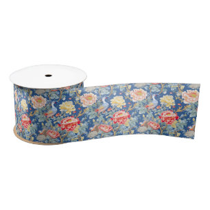 A Classic Chinoserie Series Design 11 Satin Ribbon