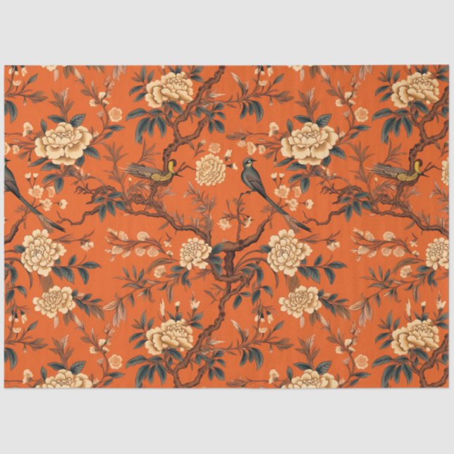 A Classic Chinoserie Series Design 8 Tissue Paper (Front)