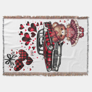 A CLASSIC VALENTINE LOVE FOR YOU 2 THROW BLANKET