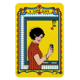 A Clean Slate_B_4x6 Refrigerator Magnet