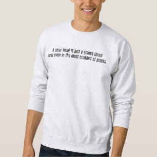 A Clear Head Men's Basic Sweatshirt
