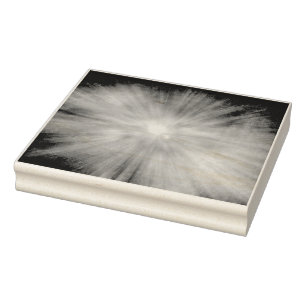 a close up of a blue and green abstract background rubber stamp