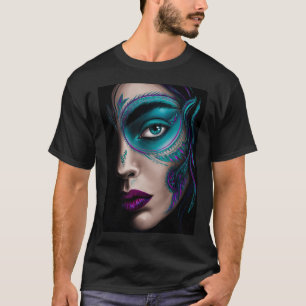 A close-up of a face T-Shirt