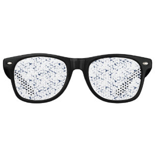 A close-up of a hydrangea showcases its delicate p retro sunglasses