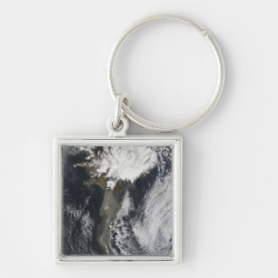 A cloud of ash key ring