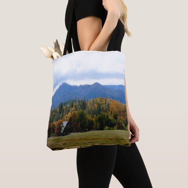 A cloudy Fall day..... Tote Bag (Close Up)