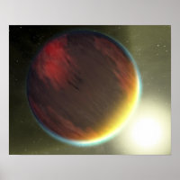 A cloudy Jupiter-like planet that orbits