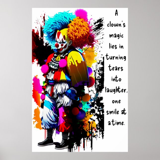 A Clown's Tears Poster (Front)