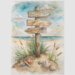 A Coastal Series Design 32 Tissue Paper