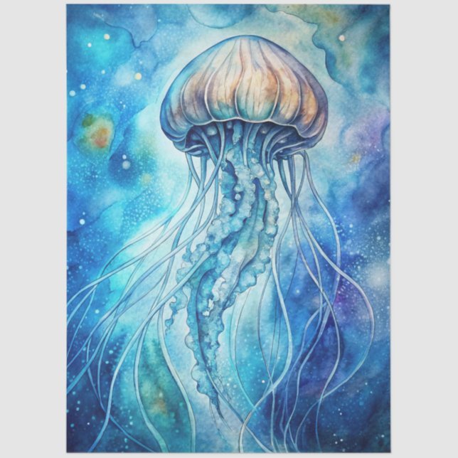 A Coastal Series Design 53 Tissue Paper (Front)