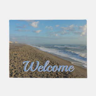 A Cocoa Beach Morning Welcome Doormat