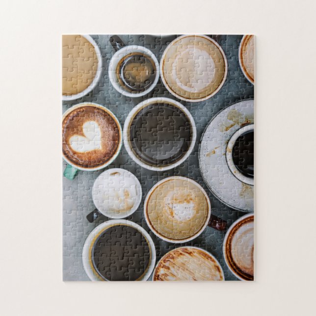 A Coffee Lovers Dream of Caffeine Jigsaw Puzzle (Vertical)