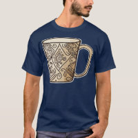 a coffee mugs hand drawn vector clean lines simple