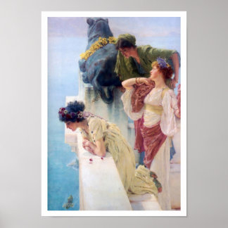 A coign of vantage, 1895 Poster