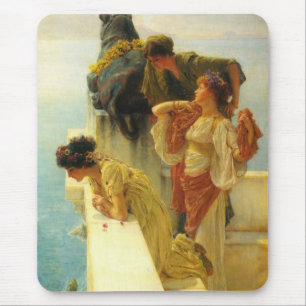 A Coign Of Vantage by Sir Lawrence Alma-Tadema Mouse Pad