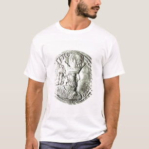 A coin depicting profile of Shapur II, T-Shirt
