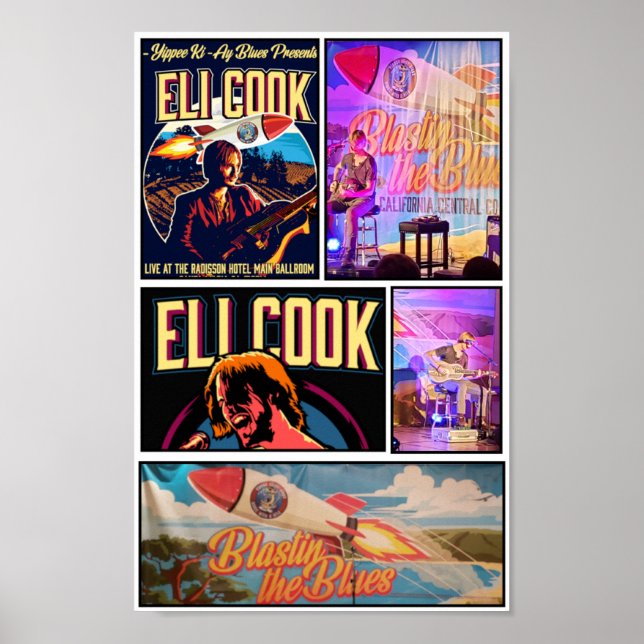 A collage from a music concert poster (Front)