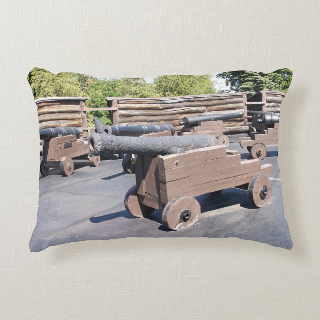 A Collection of Cannons Decorative Cushion (Front)