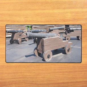 A Collection of Cannons Desk Mat