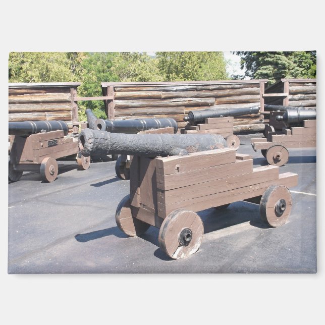 A Collection of Cannons Magnet (Front)