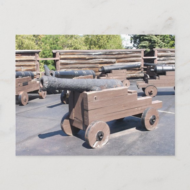 A Collection of Cannons Postcard (Front)
