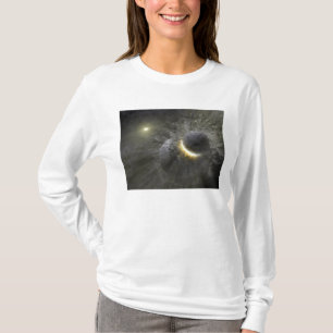 A collision between massive objects in space T-Shirt