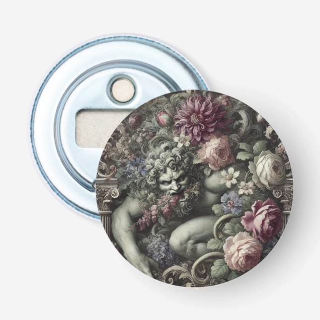 🎭 A Colossal Comedy – Gothic Victorian Bottle Opener (Front)