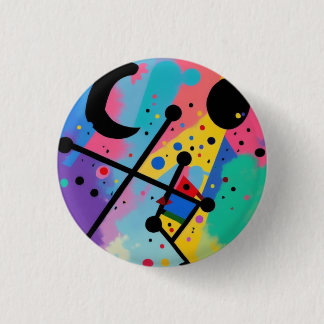 A Colour Fiesta 3 Cm Round Badge