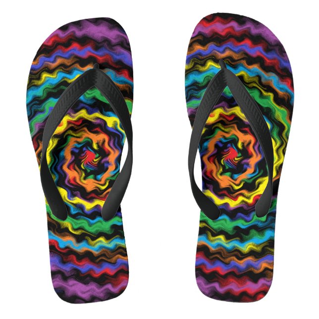 A Colourful Detonation Jandals (Footbed)