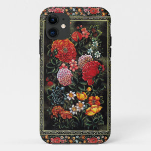 A colourful floral miniature of Persian art Case-Mate iPhone Case