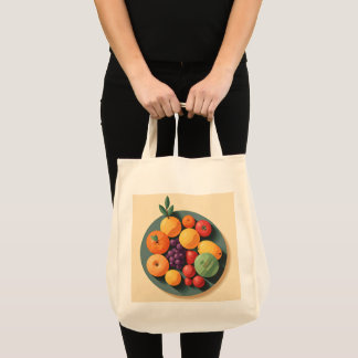A Colourful Fruit Fiesta Tote Bag