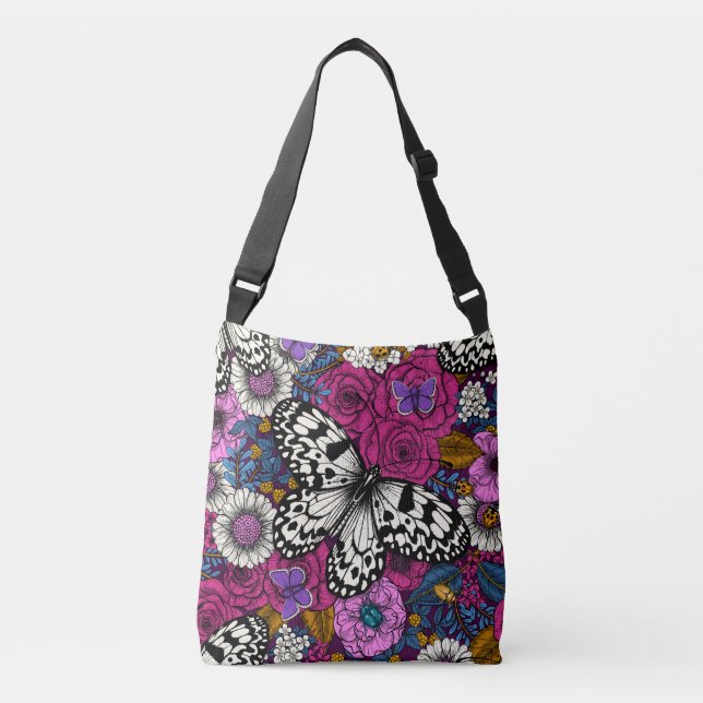A colourful garden II Crossbody Bag (Front)