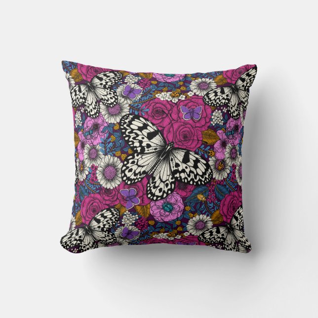 A colourful garden II Cushion (Front)